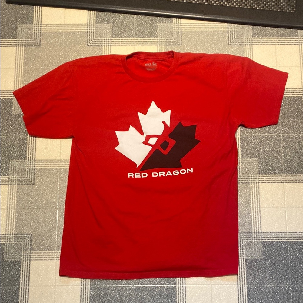 Like new large RDS Men's Red T-Shirt